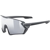 Uvex sport sunglasses 231 grey bl. m/mir. silver - Cycling Glasses