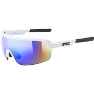 Uvex sport sunglasses 227 white mat/mir. blue - Cycling Glasses
