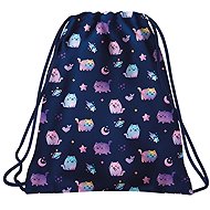 DERFORM BackUP Violet Kittens Drawstring Bag - Drawstring Bag