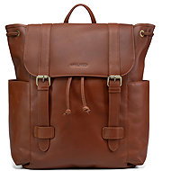 Valmio Noble dark cognac - City Backpack