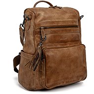 Valmio backpack-bag light brown - City Backpack