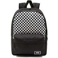 Vans WM GLITTER CHECK REA BLACK/WHITE GLI - City Backpack