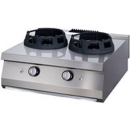 Maxima Wok Premium, double unit, 90 cm - Gas Cooker
