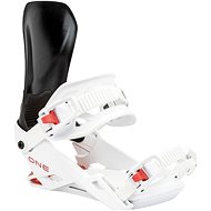 Nitro One Black/White/Red sizing. L - Snowboard Bindings