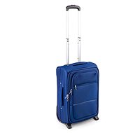 Pretty Up Small Textile Travel Suitcase - 20", blue - Suitcase