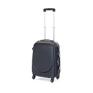 Pretty Up ABS16 plastový na kolečkách, malý, černý - Cestovní kufr
