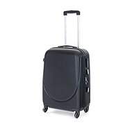 Pretty Up ABS16 plastic on wheels, medium, black - Suitcase