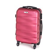 Pretty Up ABS29 plastic trolley, small, 37 l, burgundy - Suitcase
