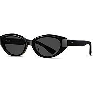 VeyRey acetate sunglasses Sublepp, black frame, black lenses - Glasses