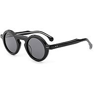 VeyRey acetate polarized sunglasses Trozu, black frame, black lenses - Glasses