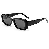 VeyRey Acetate Polarized Sunglasses Xep Black Frame, Black Glasses - Glasses