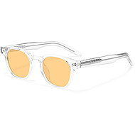 VeyRey Polarized Sunglasses Aiyou clear frame, yellow lenses - Glasses