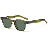 VeyRey Polarized Sunglasses Aiyou green frame, green lenses - Glasses