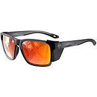 VeyRey Sports Polarized Sunglasses Binow Black Frame, Orange Glasses - Glasses