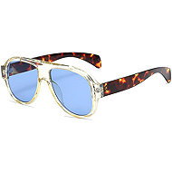 VeyRey Monoeet sunglasses clear frame, blue lenses - Glasses