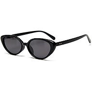 VeyRey Women's Polarized Sunglasses Polarized Duoom Black Frame, Black Glasses - Glasses