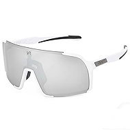 VeyRey Sports Sunglasses Burub White Rim Silver Glasses - Cycling Glasses
