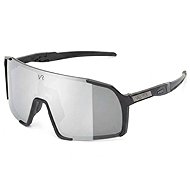 VeyRey Sports Sunglasses Burub Black Rim Silver Glasses - Cycling Glasses