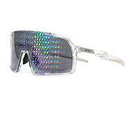VeyRey Sports Sunglasses Ogharod Glasses with Hologram Diamant Design - Cycling Glasses