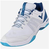 S-82 white white/blue EU 45 / 290 mm - Indoor Shoes