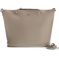 VIF Pattaya Leather Handbag Beige - Handbag