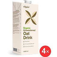 Vilgain Organic Oat Drink 4 x 1l - Plant-based Drink