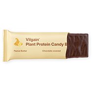 Vilgain Plant Protein Candy Bar Peanut Butter 45 g - Protein Bar