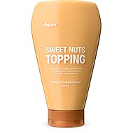 Vilgain Sweet Nuts Topping Peanuts with salted caramel 270 g - Syrup