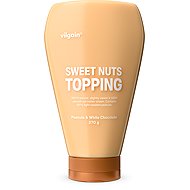 Vilgain Sweet Nuts Topping Peanuts with white chocolate 270 g - Syrup