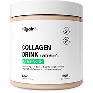 Vilgain Collagen Drink + Vitamin C peach 200 g - Sports Drink