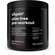 Vilgain Pre-Workout without stimulants 3.0 Strawberry and lime 390 g - Pre-training mixture