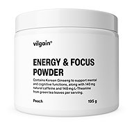 Vilgain Energy & Focus Powder peach 195 g - Energy Drink