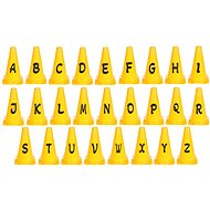Alphabet Set Cones with Letters - Signal Cone