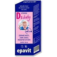 EPAVIT Vitamin D3 baby drops 30ml - Vitamin D3