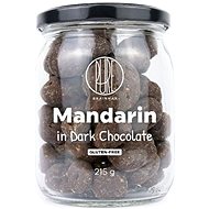 BrainMax Pure Lyophilized dark chocolate covered mandarins, 215 g - Freeze-Dried Fruit