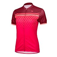Etape Diamond Bordeaux/Pink S - Cycling Jersey