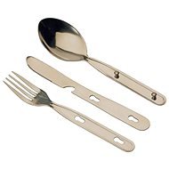 Vango Knife Fork and Spoon Set Silver - Kempingový riad