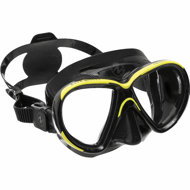 Aqua Lung Reveal X2, black/hot lime - Snorkel Mask