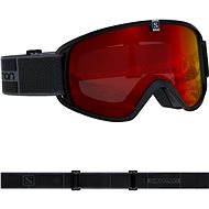 Salomon TRIGGER Black/Univ. Mid Red - Ski Goggles