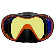 Apeks mask VX1 UV Cut dark grey/orange - Snorkel Mask