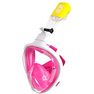 Aga Full-face snorkelling mask S/M DS1122 white/pink - Snorkel Mask
