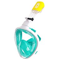 Aga Full-face snorkelling mask S/M DS1122 white/turquoise - Snorkel Mask