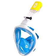 Aga Full-face snorkelling mask S/M DS1122 white/blue - Snorkel Mask