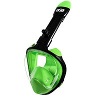 Aga Full-face snorkelling mask S/M DS1121 black/green - Snorkel Mask