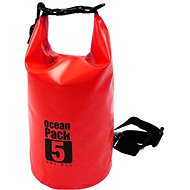 Surtep Waterproof Ocean shoulder bag 5 l red - Waterproof Bag