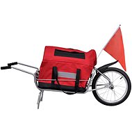 Single-track bicycle trolley with storage bag - Bicycle Trailer