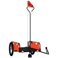 Shumee Bicycle Trolley 94187 orange, oxford cloth and iron - Bicycle Trailer