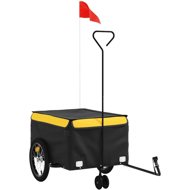 Shumee Bicycle trolley 94106 black and yellow, 45 kg, iron - Bicycle Trailer