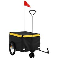 Shumee Bicycle trolley 30 kg, 94099, black and yellow, iron - Bicycle Trailer