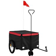 Shumee Bicycle trolley 30 kg, 94097 black and red, iron - Bicycle Trailer